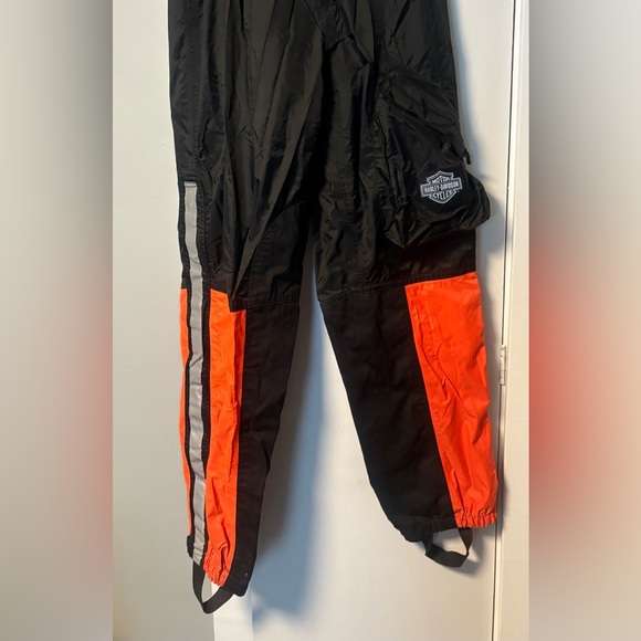 Harley-Davidson Orange and Black Jacket - Picture 4 of 6